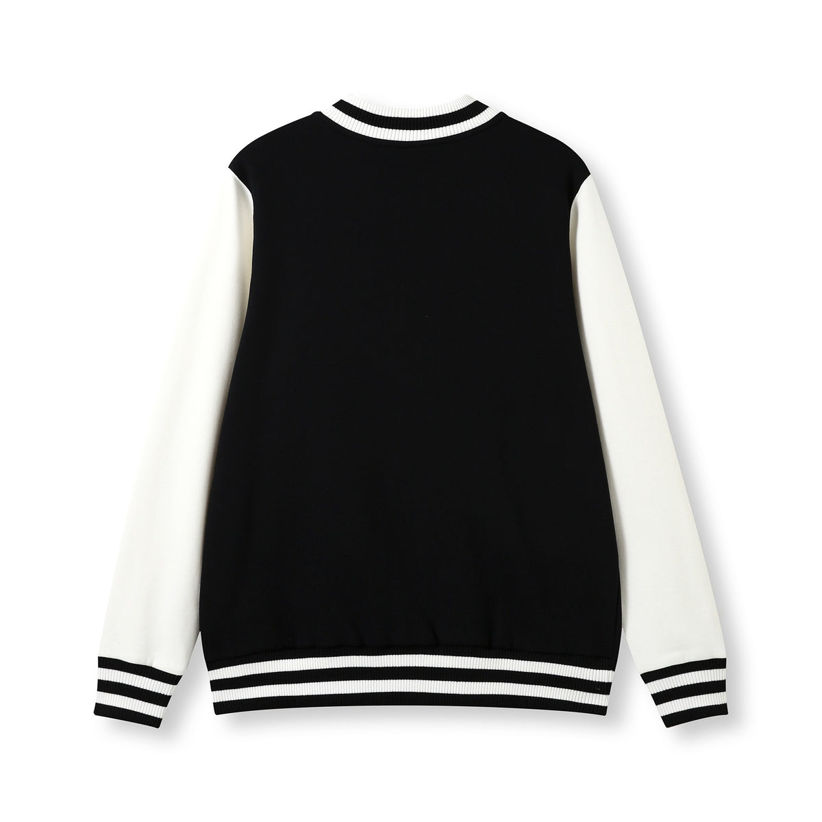 RAMO F906HO Mens Varsity Jacket — Black/White back