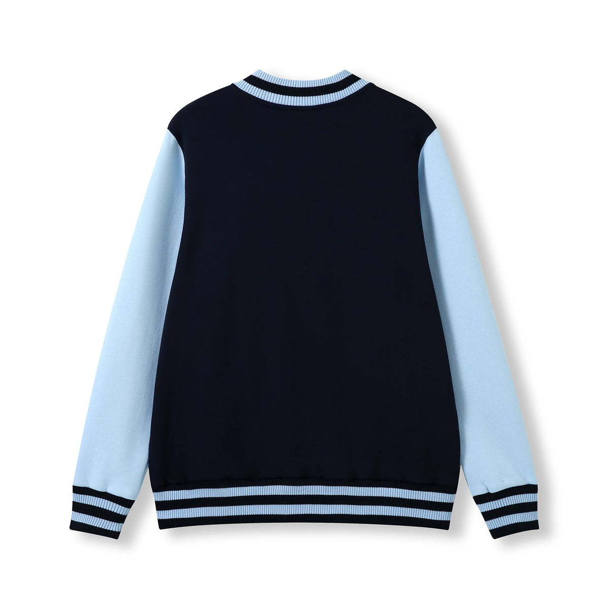 RAMO F906HO Mens Varsity Jacket — Navy/Sky back