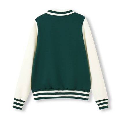 RAMO FO96UN Womens/Junior Varsity Jacket — Evergreen/White back