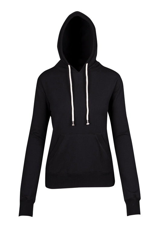 RAMO FP65UN Womens/Junior Greatness Heather Hoodie — Black front