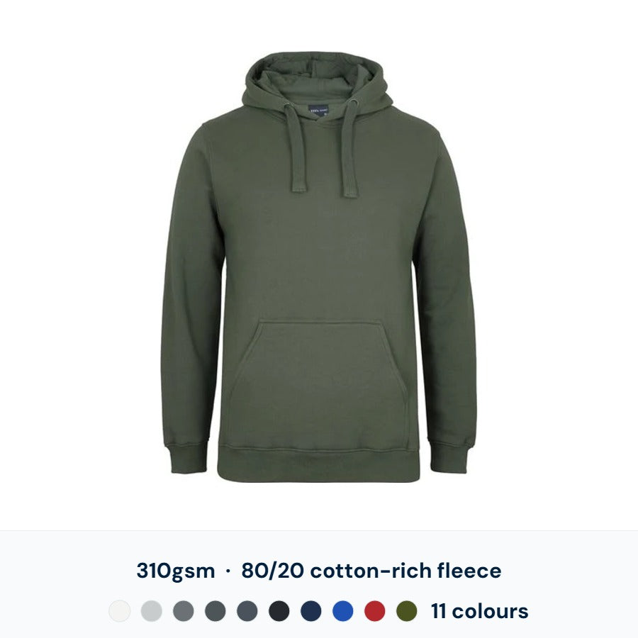 JB's Wear Fleecy Hoodie — Custom Logo