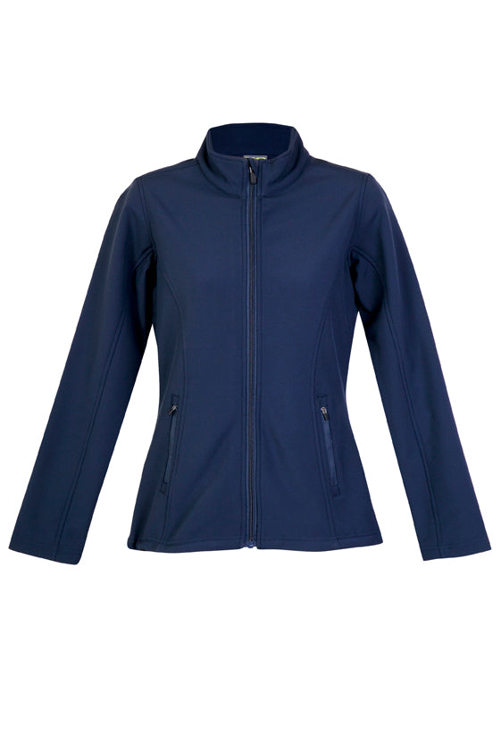 RAMO J481LD Women’s Tempest Soft Shell Jacket — Navy Blue front
