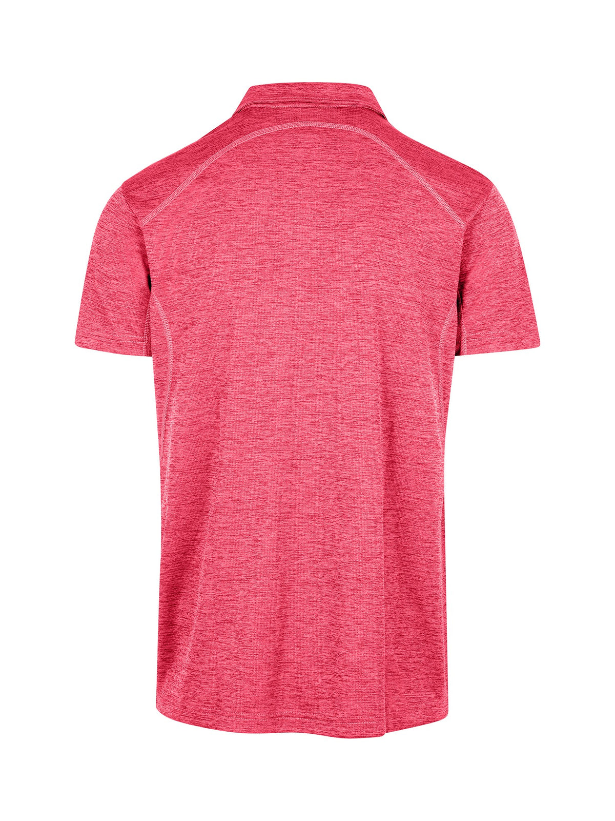 RAMO P446HBM Mens' / Unisex Challenger polyester Polo — Red Marl back