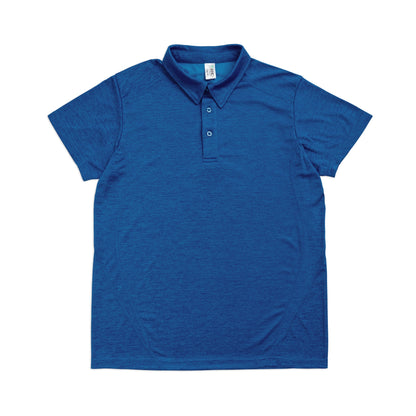 RAMO P446HBM Mens' / Unisex Challenger polyester Polo — Royal Marl front