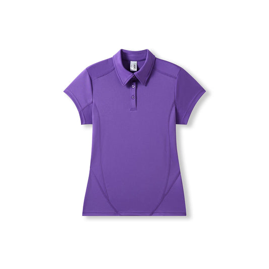 RAMO P446LD Women's Accelerator Polyester Polo — Grape front