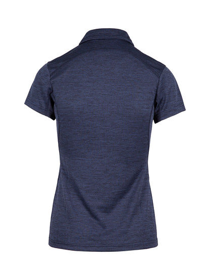 RAMO P446LDM Women’s Challenger 100% polyester Polo — Navy Marl back