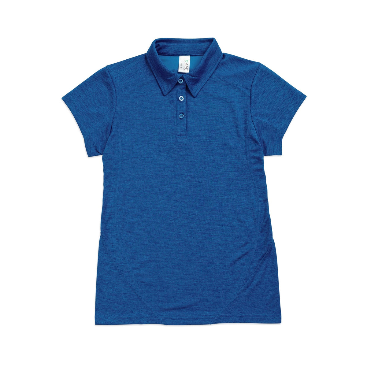 RAMO P446LDM Women’s Challenger 100% polyester Polo — Royal Marl front