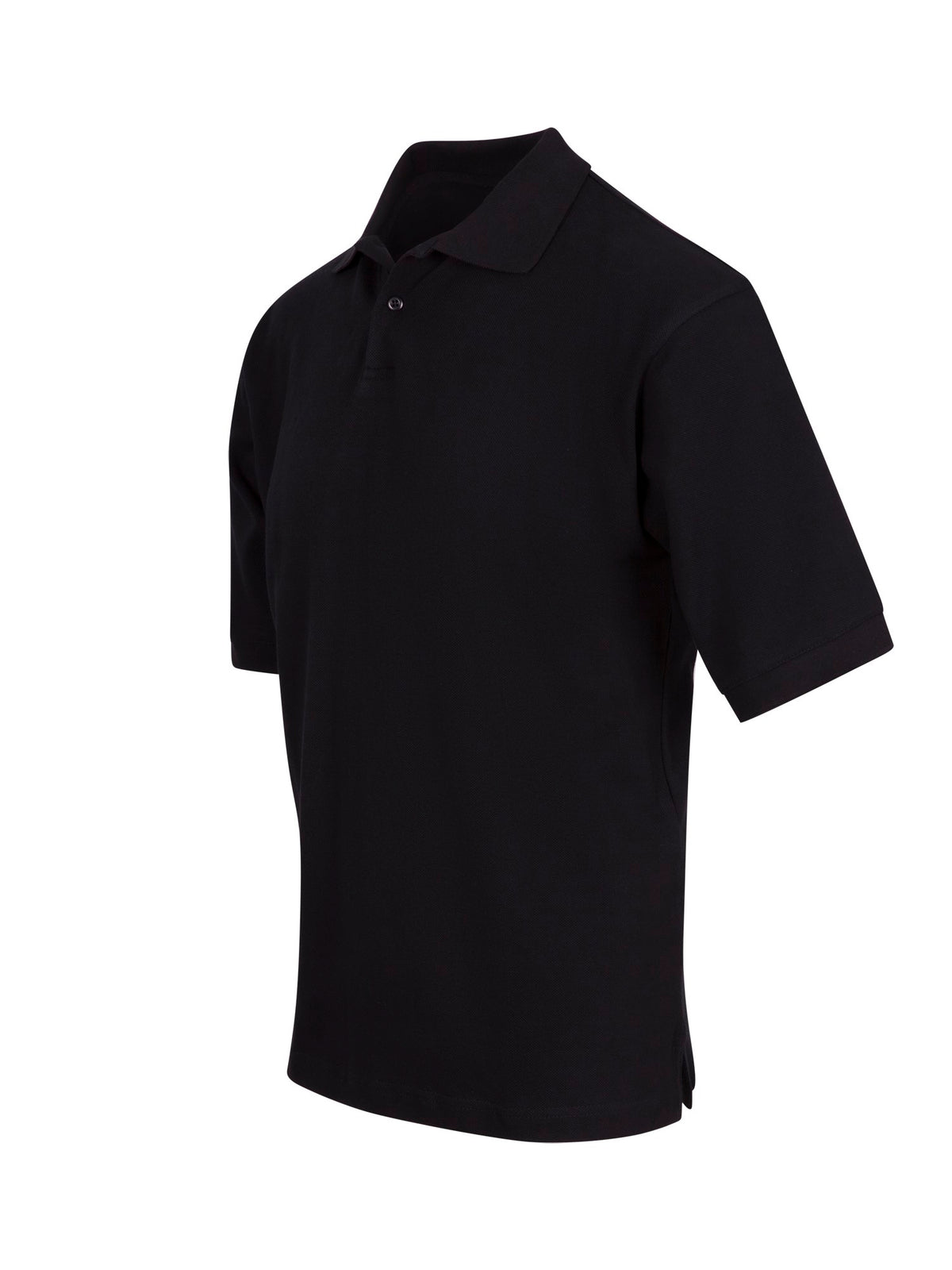 RAMO P737HS Men's Cotton Pigment Dyed Polo — Black side