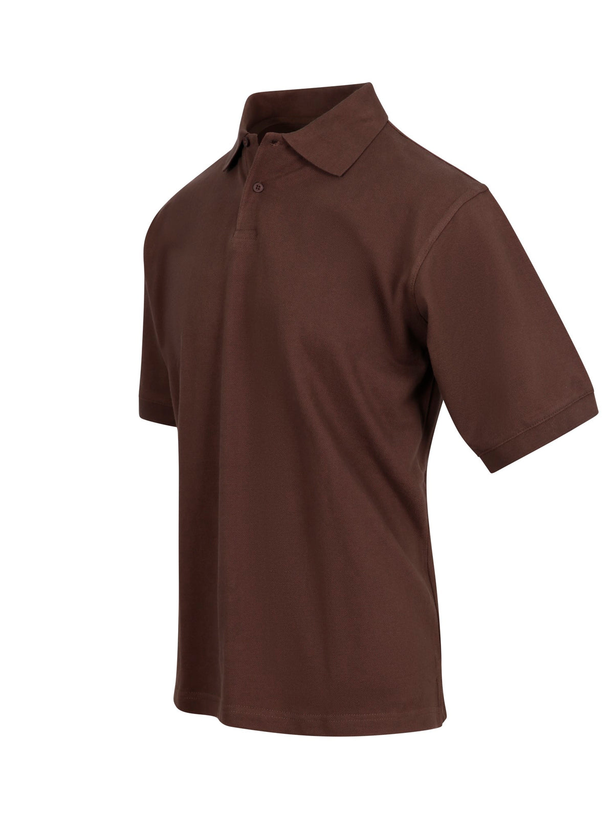 RAMO P737HS Men's Cotton Pigment Dyed Polo — Brown side