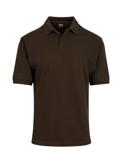 RAMO P737HS Men's Cotton Pigment Dyed Polo — Olive front