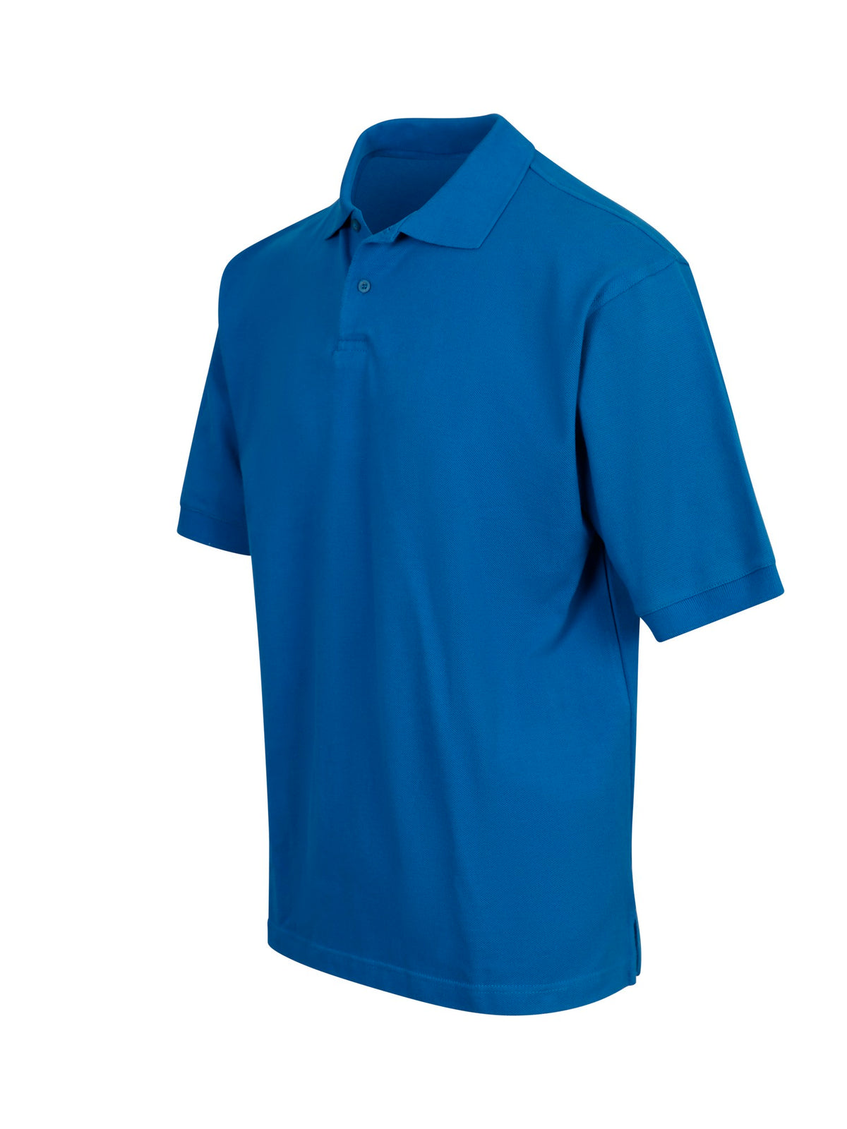 RAMO P737HS Men's Cotton Pigment Dyed Polo — Sapphire side