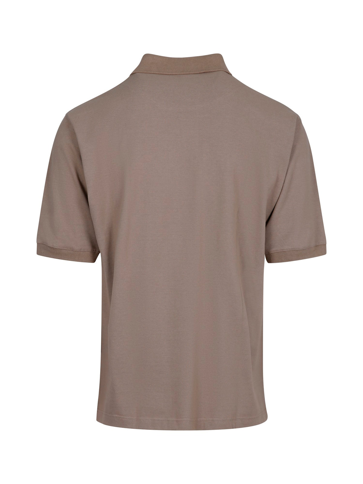 RAMO P737HS Men's Cotton Pigment Dyed Polo — Stone back