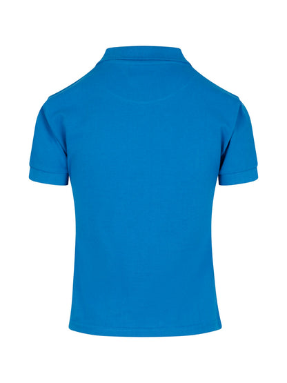 RAMO P737LD Women's Cotton Pigment Dyed Polo — Sapphire back