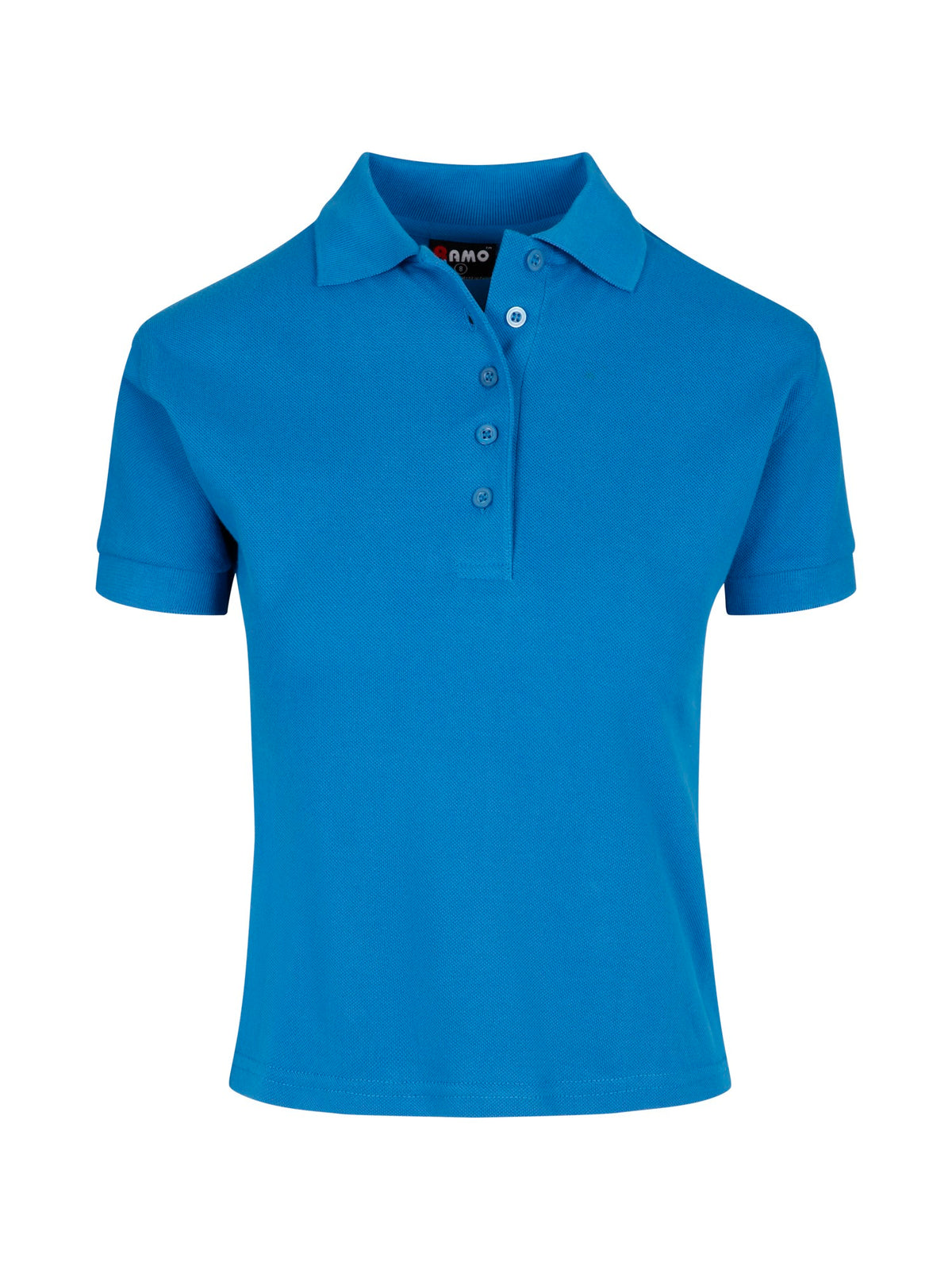 RAMO P737LD Women's Cotton Pigment Dyed Polo — Sapphire front