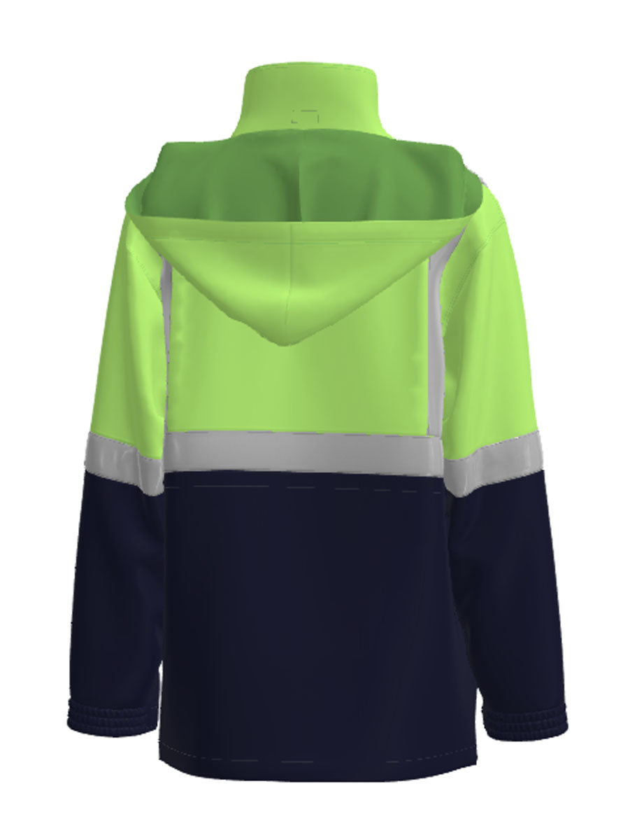 Bocini Unisex Hi-Vis Polar Fleece Lined Jacket With Reflective Tape SJ0430 – 6