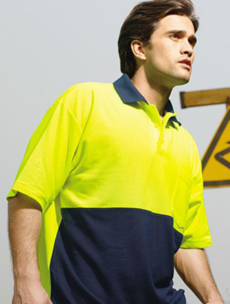 Bocini Unisex Hi-Vis Poly/Cotton Polo S/S SP0359 – official style overview