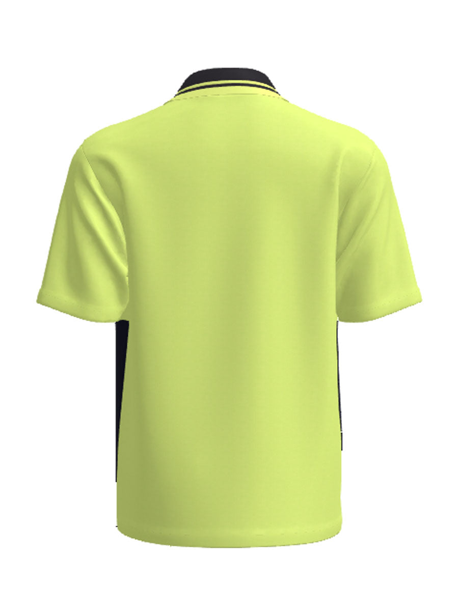 Bocini Unisex Hi-Vis Polyface / Cotton Back Polo - S/S SP0538 – 6