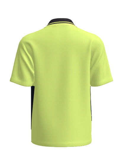 Bocini Unisex Hi-Vis Polyface / Cotton Back Polo - S/S SP0538 – 6
