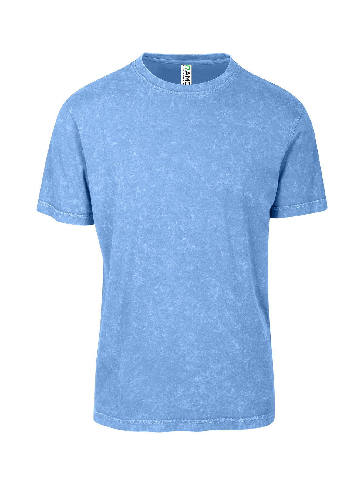 RAMO T177HD Men's / Unisex Stone Wash T-shirt — Blue front