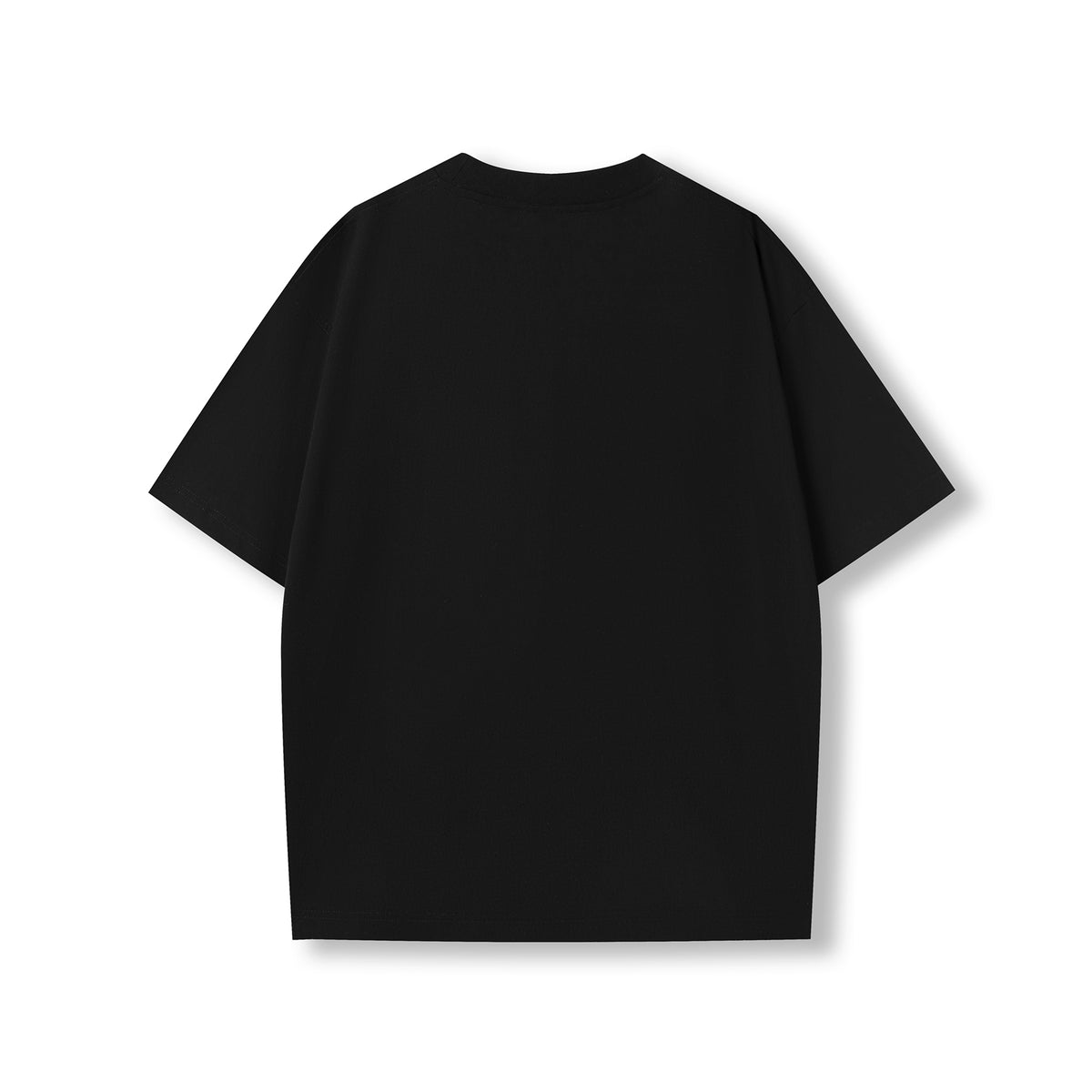RAMO T203HO Unisex oversized Heavyweight organic Cotton Tshirt — Black back