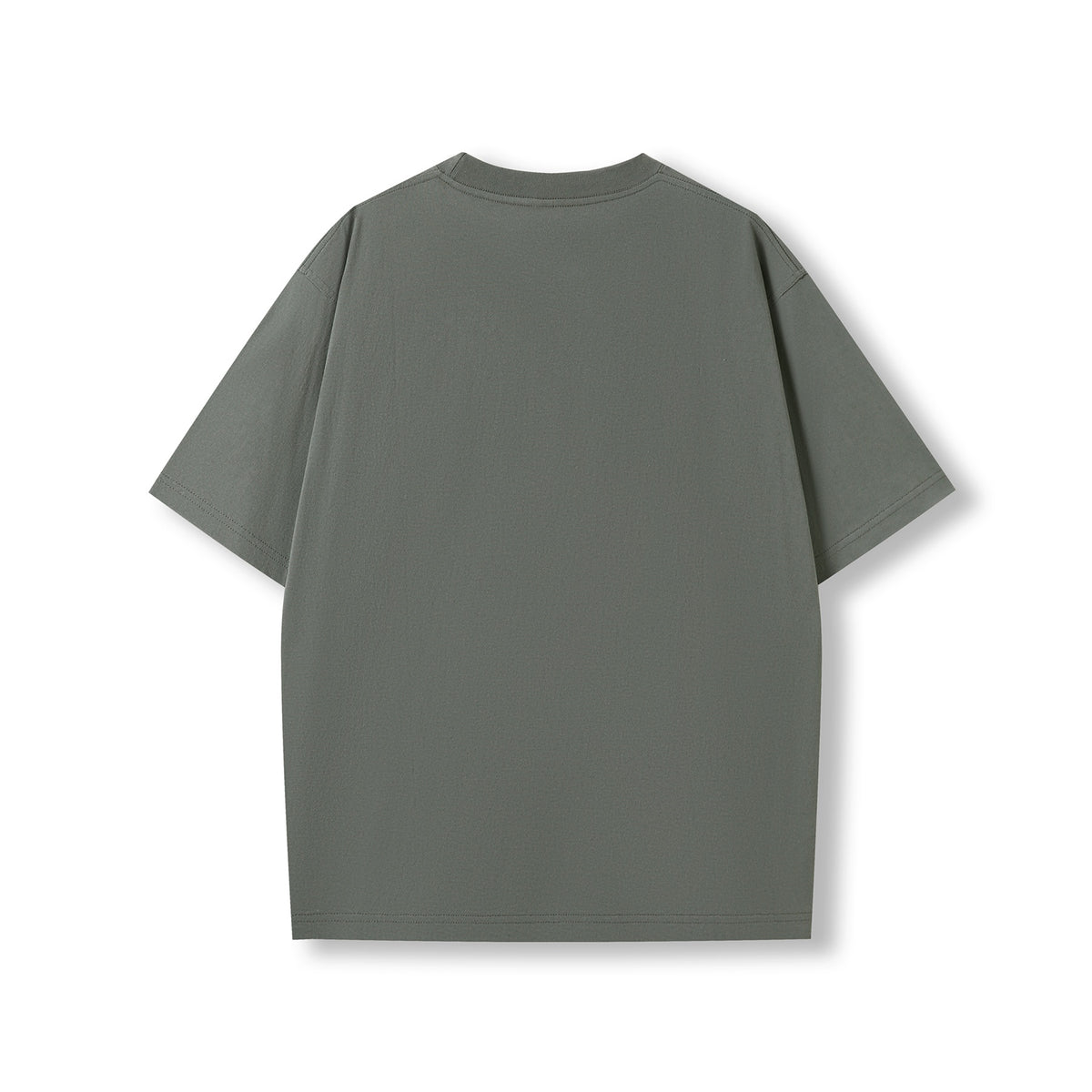 RAMO T203HO Unisex oversized Heavyweight organic Cotton Tshirt — Charcoal back