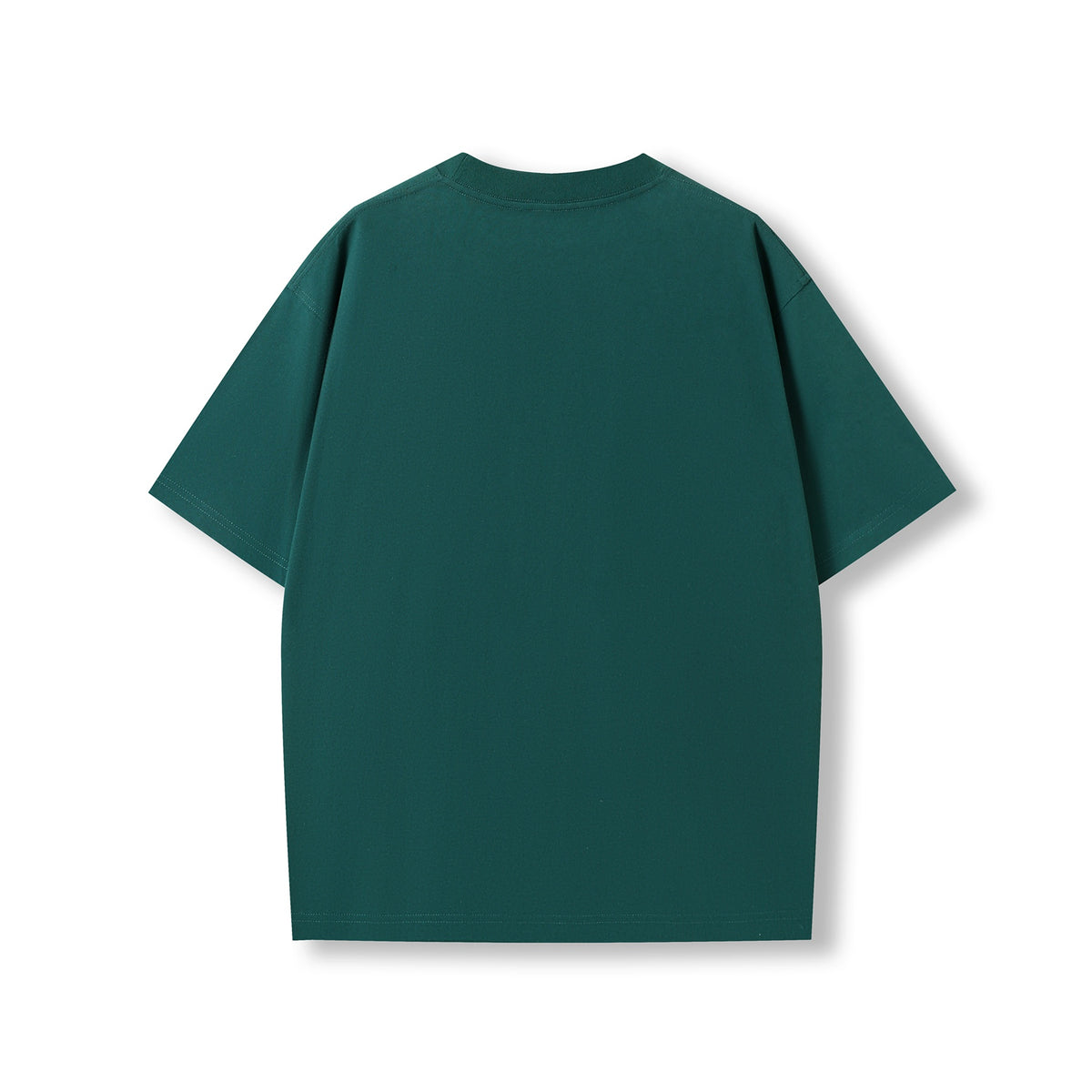 RAMO T203HO Unisex oversized Heavyweight organic Cotton Tshirt — Evergreen back