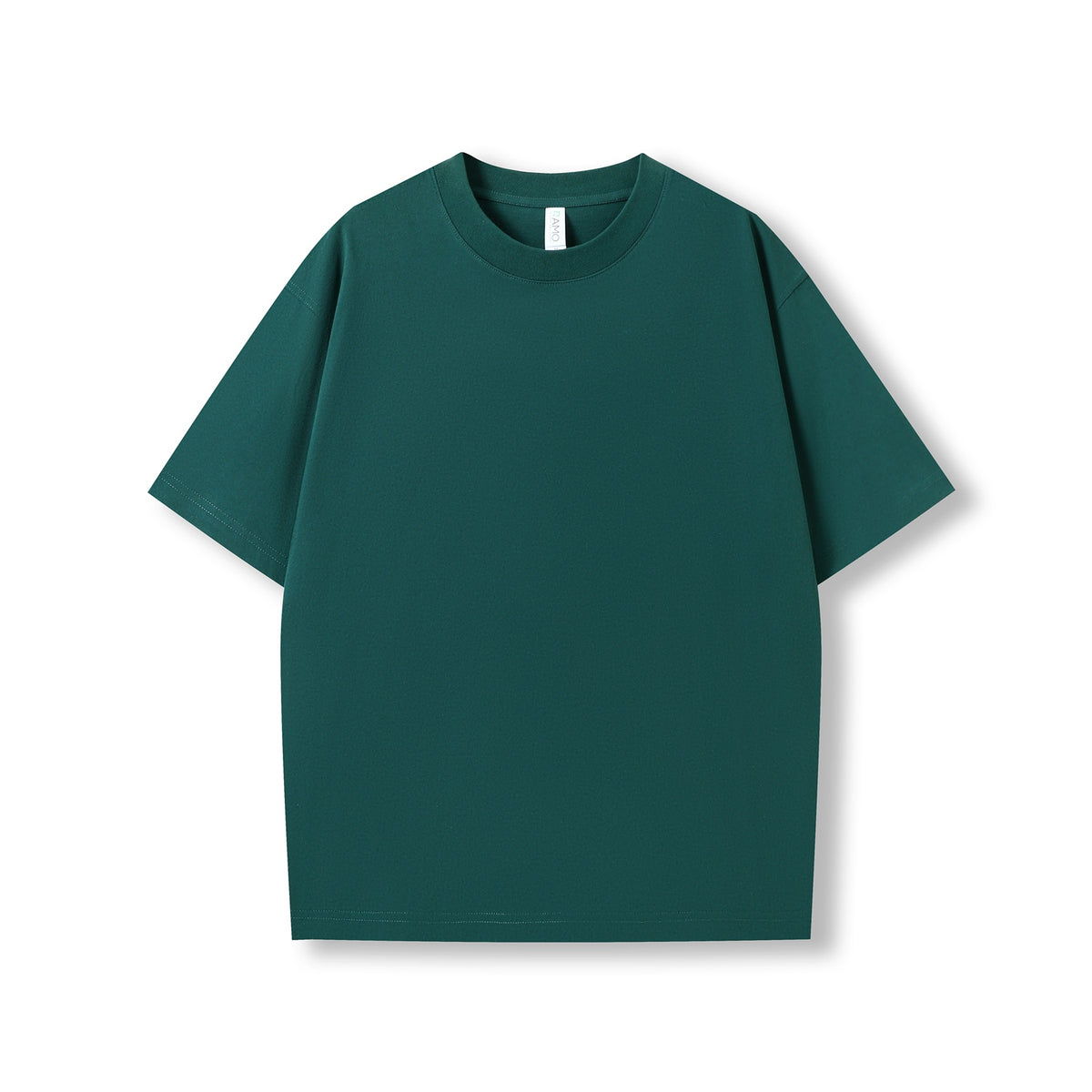 RAMO T203HO Unisex oversized Heavyweight organic Cotton Tshirt — Evergreen front
