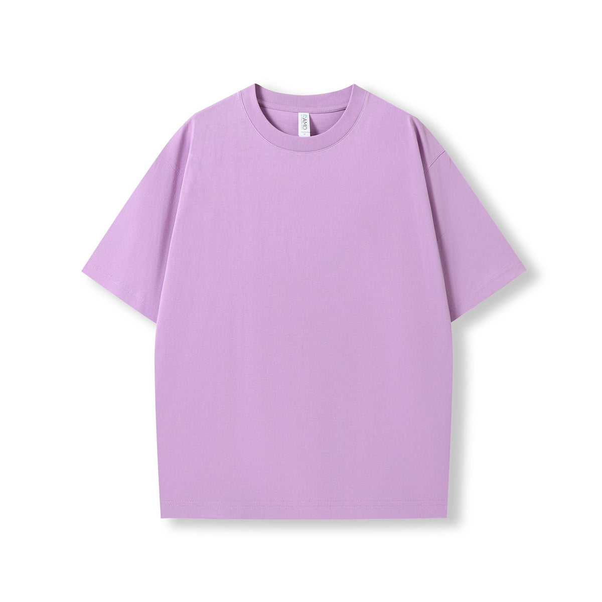 RAMO T203HO Unisex oversized Heavyweight organic Cotton Tshirt — Lilac front
