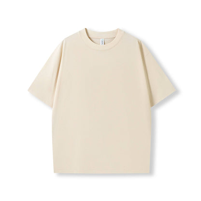 RAMO T203HO Unisex oversized Heavyweight organic Cotton Tshirt — Natural front