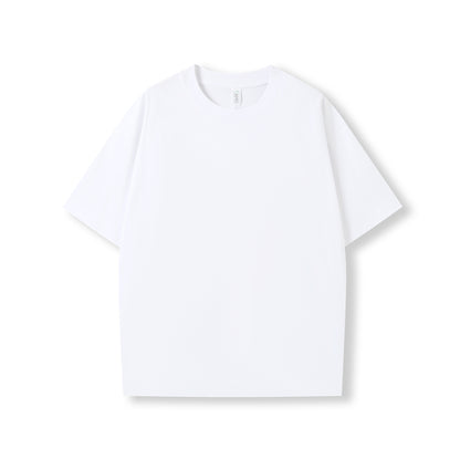 RAMO T203HO Unisex oversized Heavyweight organic Cotton Tshirt — White front