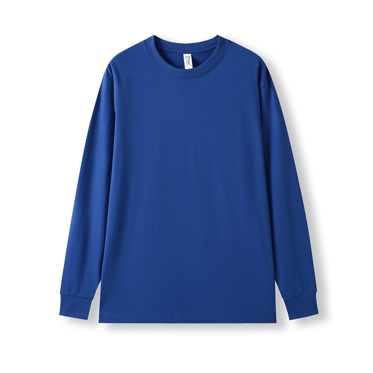 RAMO T222LS Unisex Cotton Long Sleeve Tee — Royal Blue front