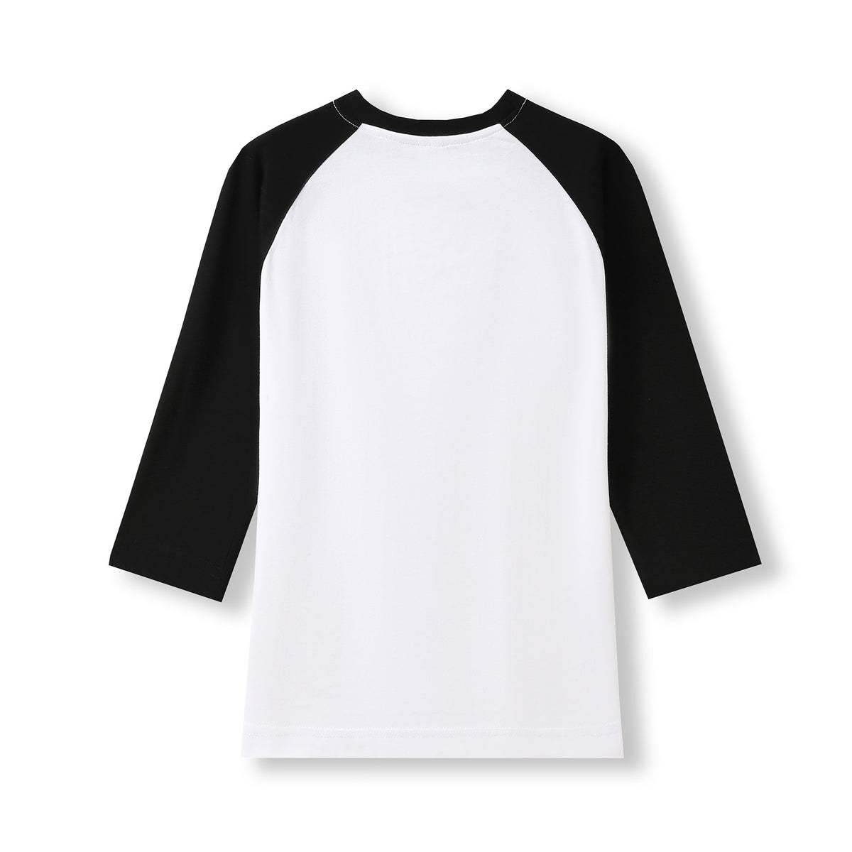 RAMO T231RL Women's 3/4 Sleeve Raglan T-shirt — White/Black back