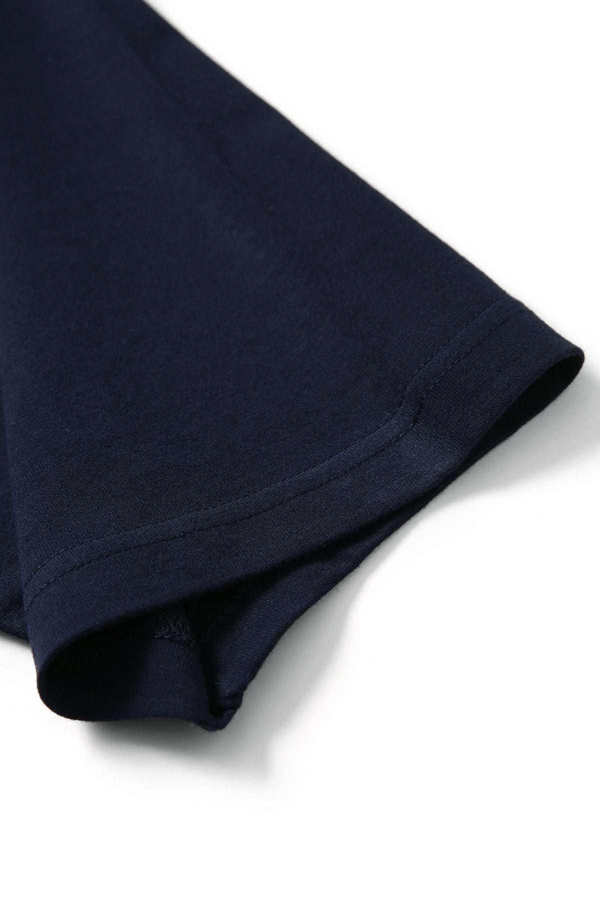 RAMO T232RG Unisex Contrast Raglan Sleeve Tee — Grey Marl/Navy side