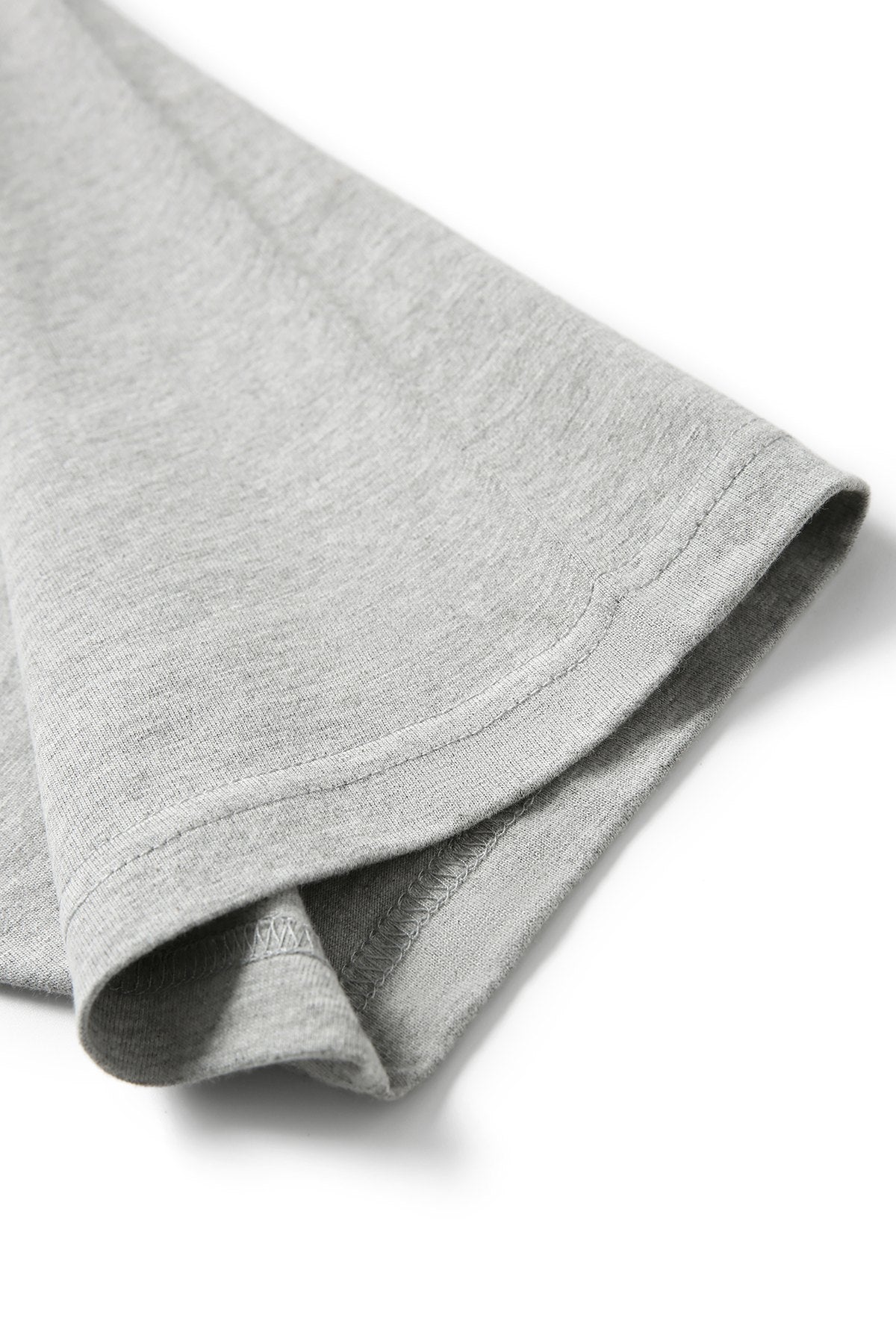 RAMO T232RG Unisex Contrast Raglan Sleeve Tee — Navy/Grey Marl side