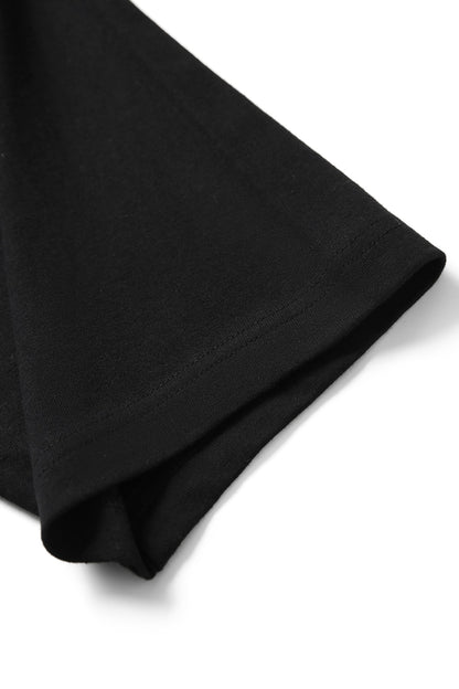 RAMO T232RG Unisex Contrast Raglan Sleeve Tee — Red/Black side