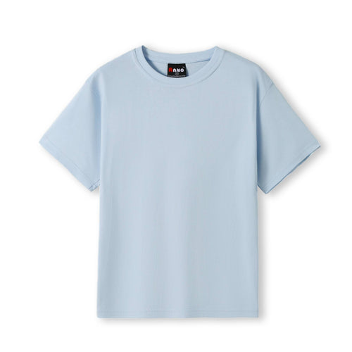 RAMO Kids' Regular Combed Cotton Tee — Ice Blue