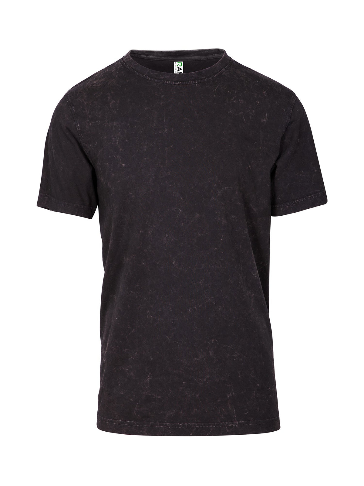 RAMO T317KS Kid's Stone Wash T-shirt — Black front