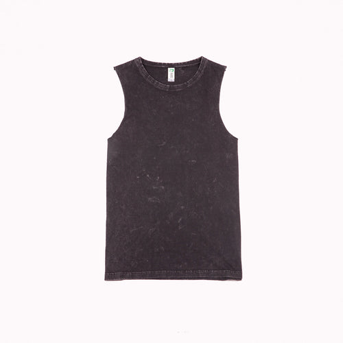 RAMO Women’s Stone Washed Tank — Black