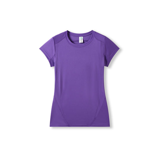 RAMO T447LD Women's Accelerator Cool-Dry T-shirt — Grape front
