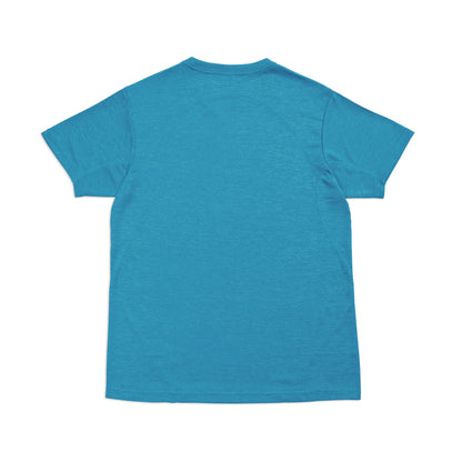 RAMO T447MSM Men's / Unisex Challenger 100% polyester T-shirt — Azure Marl back