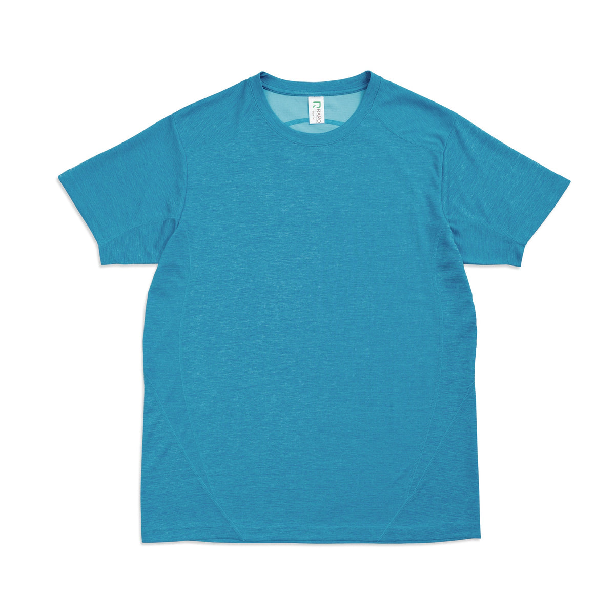 RAMO T447MSM Men's / Unisex Challenger 100% polyester T-shirt — Azure Marl front