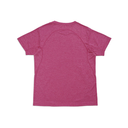 RAMO T447MSM Men's / Unisex Challenger 100% polyester T-shirt — Hot Pink Marl back