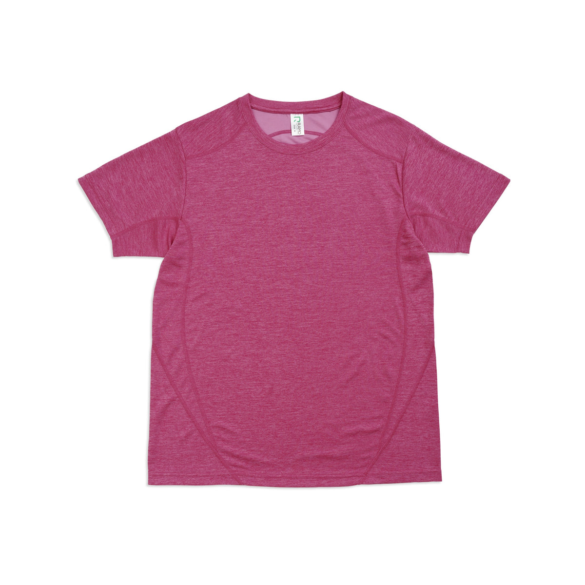 RAMO T447MSM Men's / Unisex Challenger 100% polyester T-shirt — Hot Pink Marl front