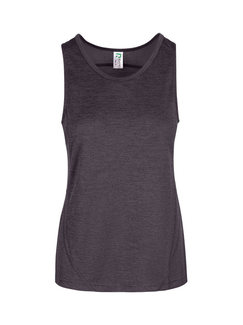 RAMO Womens' Challenger 100% polyester singlet — Dark Marl