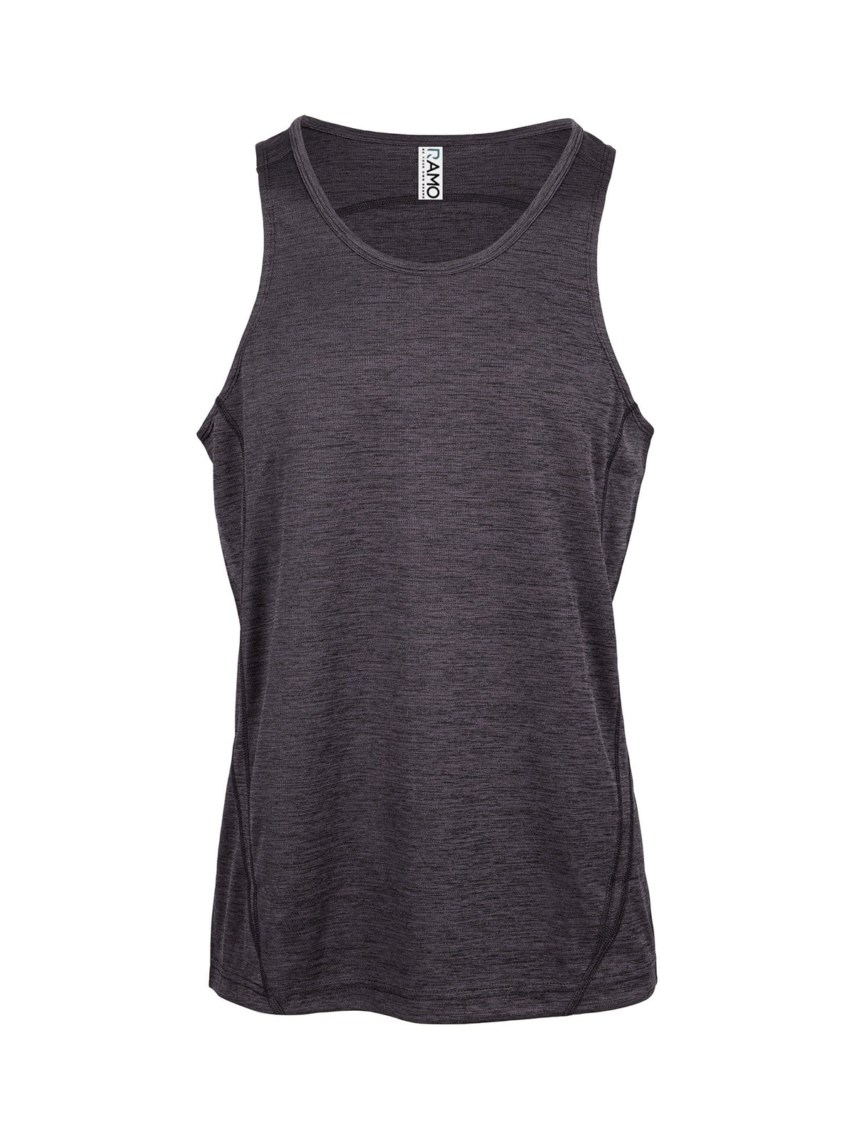 RAMO T448SGM Men's Challenger 100% polyester Singlet — Dark Marl front