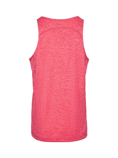 RAMO T448SGM Men's Challenger 100% polyester Singlet — Red Marl back