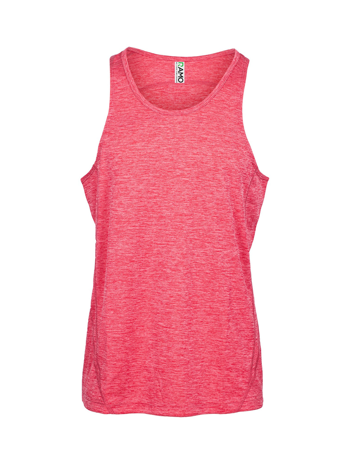RAMO T448SGM Men's Challenger 100% polyester Singlet — Red Marl front