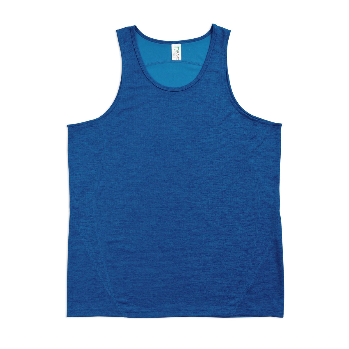 RAMO T448SGM Men's Challenger 100% polyester Singlet — Royal Marl front