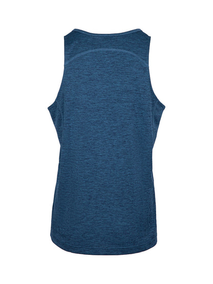 RAMO T448SGM Men's Challenger 100% polyester Singlet — Teal Marl back