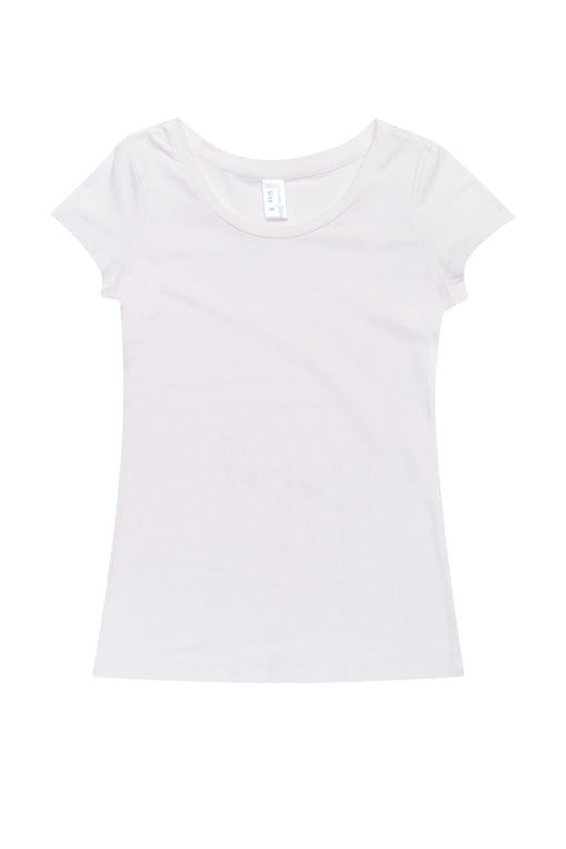 RAMO T501LD Women’s Cotton/Spandex T-shirt — White front